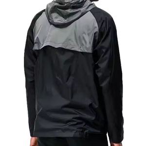Veste coupe-vent et imperméable pour homme, design personnalisé avec logo, style streetwear, 100% polyester, imperméable, 2026 - Product Image 3