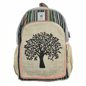 Sac à dos en coton et chanvre, alternative écologique et élégante - Product Image 2