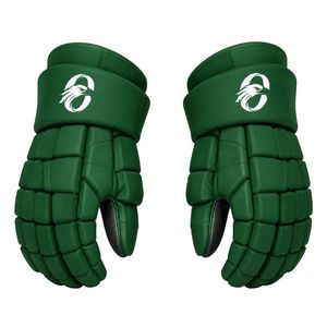 Gants de hockey sur glace verts pour hommes, gants de sport professionnels de protection, respirants, légers, durables, équipement d'entraînement d'équipe - Product Image 1