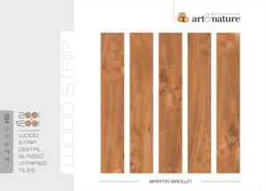 Tablón de porcelana mate de textura suave 8x48, desarrollado para una alineación natural, continuidad visual y un característico de superficie estable. - Product Image 2