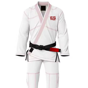 Service OEM, vente en gros d'uniformes de Jiu-Jitsu en coton à manches longues, uniformes d'arts martiaux Jiu-Jitsu - Product Image 5