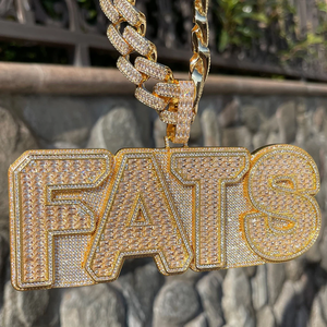 จี้เพชรโมอิสซาไนต์แบบกำหนดเอง สไตล์ฮิปฮอป VVS ประดับเพชรเต็มตัว  จี้ตัวอักษรเงินแท้ 925  จี้เพชรโมอิสซาไนต์สั่งทำ - Product Image 2