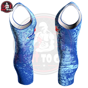 Ropa Deportiva de Artes Marciales de Spandex y Poliéster con Cuello Redondo, Trajes de Lucha Libre, Personalizados, Impresos, de Alta Calidad y a la Moda, Venta al Por Mayor - Product Image 6