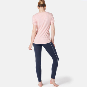 Seamless Breathable Lightweight Sports Wear Women Leggings Bulk Quantity Factory Made Women Compression Leggings - Product Image 3