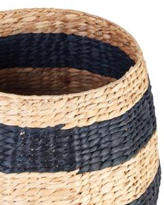 Panier de rangement artisanal en jacinthe d'eau marron clair, vente en gros, écologique, fabriqué au Vietnam - Product Image 6