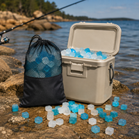 Glaçons réutilisables en plastique de qualité alimentaire sans BPA, pierres à whisky, refroidisseurs de boissons, cubes réutilisables pour le refroidissement, vente en gros, logo personnalisé