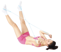 ALLWINWIN JLT18 Jelly Tube - Bande de résistance en forme de X pour exercices, entraînement et stretching