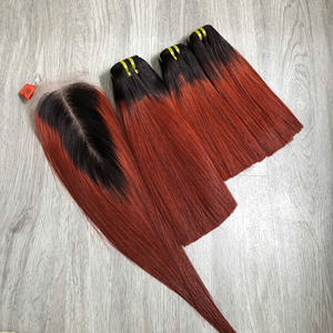 Venta caliente Ombre pecho hueso recto SDD 100% cabello humano vietnamita de alta calidad - Product Image 5