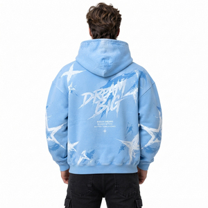 Sweat à capuche imprimé par sublimation pour homme, coupe décontractée, manches longues, style streetwear hiver épais - Product Image 2