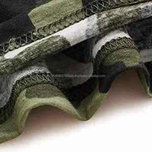 เสื้อยืดครอปลายพรางสำหรับผู้หญิงเสื้อเจอร์ซีย์เข้ารูปผ้าคอตตอนหลายสีเรียบเรียบออกแบบได้ตามต้องการ - Product Image 5