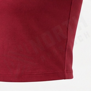 Camiseta de Manga Corta con Cuello en V para Mujer, 100% Algodón Orgánico de Lujo, Preencogido, Suave, Transpirable, Color Personalizado - Product Image 5