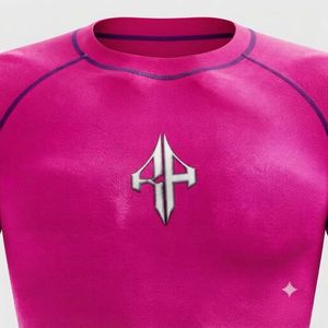 Nueva Camiseta Deportiva de Manga Corta para Hombre, Sublimada, de Secado Rápido, Spandex/Poliéster, Cuello Redondo, para MMA, con Logotipo Blanco RIVIAN ATLANTIC - Product Image 5