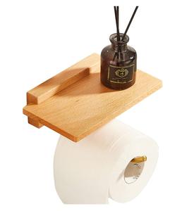 Porte-rouleau de papier toilette en bois au design luxueux, tailles personnalisées, étagère, artisanat, article mobile et décoratif, porte-papier toilette en bois - Product Image 1