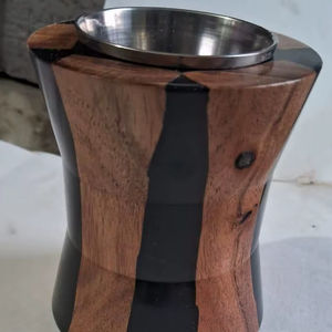 Quemador de incienso tradicional indio de madera y resina, hecho a mano, para uso religioso, espiritual, pooja, meditación y decoración del hogar, en oferta. - Product Image 1