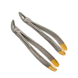 Kit de forceps d'extraction dentaire en acier inoxydable pour enfants, certifié CE, écologique, ensemble de 10 pièces pour adultes avec poignée ergonomique - Product Image 2