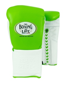 Gants de boxe professionnels haut de gamme No Boxing No Life, fabriqués en cuir de vachette véritable pour la Muay Thai, pour la salle de sport AI-BG-118 - Product Image 6
