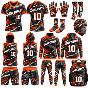 Ensemble d'uniformes de football 7 contre 7 avec tissu léger et confort athlétique de niveau professionnel, uniforme de football 7 contre 7 personnalisé - Product Image 4