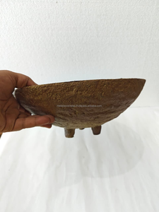 Cuenco Decorativo de Papel Maché Hecho a Mano, Estilo Art Deco, Decoración del Hogar Wabi Sabi, Cuenco para Potpourri, Tamaño Personalizado, Entrega Rápida - Product Image 3