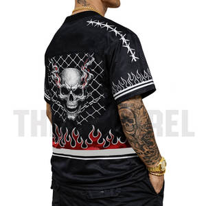 Camisetas de malla para hombre con estampado de números, camiseta de fútbol americano, camiseta gráfica extragrande, ropa de calle informal, camiseta de verano. - Product Image 3