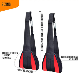 Correas de Muñeca para Levantamiento de Pesas, Soporte de Alta Resistencia para Entrenamiento de Fuerza, Dominadas y Ejercicios de Fitness - Product Image 2