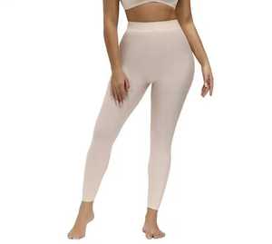 High Waist Full Length Geometric Print <b>Knitted</b> <b>Leggings</b> Sporty Women's All Seasons Stretch Spandex Polyester - Product Image 3