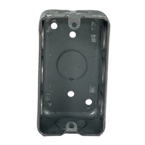 9น็อคเอาท์กล่องไฟฟ้าแก๊งเดี่ยวกล่องเหล็กชุบสังกะสี - Product Image 3