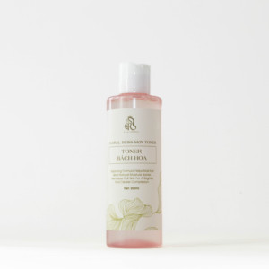 Tónico Facial Floral Bach Hoa de la Marca HNX Vietnam, 200 ml/botella, Diseño de Lujo, Limpia Suavemente Todo Tipo de Piel para Mujeres, Contáctenos Ahora - Product Image 1