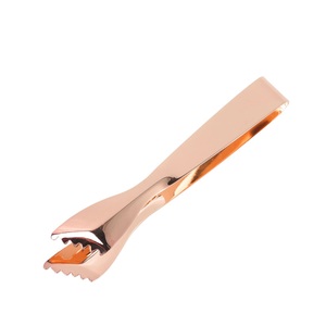 Pinzas para Hielo de Acero Inoxidable 2026, Utensilios de Cocina y Bar, Artesanía, Pinzas para Cubitos de Hielo con Acabado en Cobre - Product Image 2