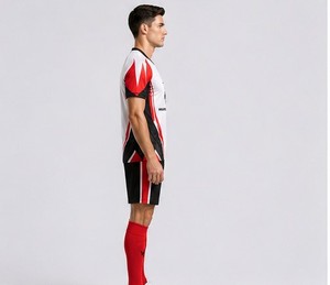 Soccer Uniform Elite <b>Athletic</b> Soccer Apparel Custom Jersey And Shorts Comfortable Lightweight Fabric Designed For Practice - Product Image 6