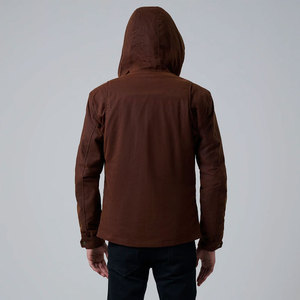 Chaqueta Bomber Impermeable de Lona para Hombre, Diseño Elegante, Color Liso, Mangas Largas, Estilo Casual - Product Image 2