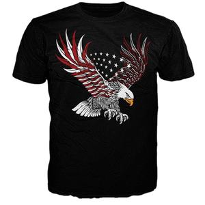 Venta al por mayor 100% algodón cuello redondo Camiseta de los hombres de secado rápido transpirable informal de punto logotipo personalizado de impresión - Product Image 6