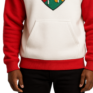 เสื้อฮู้ดดี้ปักลายเชนิลล์สำหรับผู้ชายสั่งทำพิเศษ ผ้าฝ้าย 100% สวมใส่สบายๆ ในฤดูใบไม้ร่วง ป้องกันรอยยับ ระบายอากาศได้ดี สวมใส่สบาย - Product Image 4