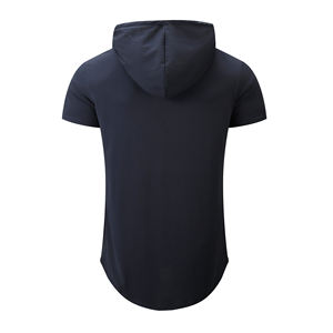 Camiseta Deportiva Ligera con Capucha para Hombre, Camiseta Transpirable para Gimnasio, Fitness, Running, Ropa Casual de Calle - Product Image 2