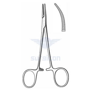 Pinza Hemostática Quirúrgica Halsted-Mosquito Artery de 12.5 cm / 5 Pulgadas, Curva, de Acero Inoxidable Premium - Product Image 1