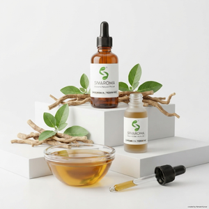 Huile d'Ashwagandha 100% pure de qualité supérieure certifiée GMP pour les formulations cosmétiques et de soins personnels commerciales, marque privée - Product Image 2