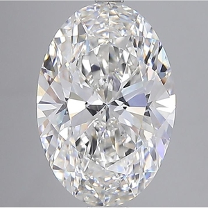 Diamant non monté certifié IGI 5.42 ovale VVS2, diamant cultivé neuf - Product Image 1
