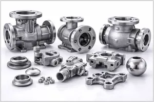 Rakshit Engineering การหล่อหลอมโลหะสแตนเลสสตีลความแม่นยำสูงตัววาล์วไดอะแฟรมแบบอุตสาหกรรม2บริการหล่อ - Product Image 3