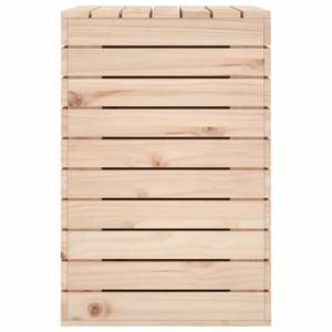 Panier à linge en pin massif 34,8"x17,3"x26"-Solution de rangement durable et pratique - Product Image 6