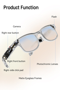 Lunettes Intelligentes AI G2 Caméra pour Photo HD Vidéo 1080P <span class=keywords><strong>Mémo</strong></span> <span class=keywords><strong>Vocal</strong></span> Appels Musique Lunettes Connectées - Product Image 6