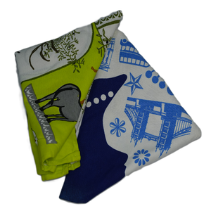 Serviettes de cuisine carrées en coton biologique 100% réutilisables, écologiques, hypoallergéniques, séchage rapide, couleur unie, imprimées, logo OEM personnalisé - Product Image 6