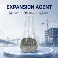 Poudre grise micro-expansive imperméable anti-infiltration à faible teneur en alcali, agent d'expansion pour projets, produit chimique de construction pour tunnels
