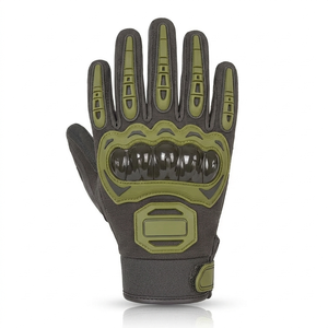 High Quality Full-Finger Winter Racing Leather Gloves Breathable Waterproof UV Protection Lightweight Hand <b>Grips</b> Motorbike - Product Image 3