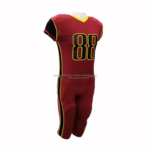 ชุดยูนิฟอร์มฟุตบอลอเมริกัน XL ชุดกีฬาแบบมีฮู้ดเสื้อเจอร์ซี่ - Product Image 6