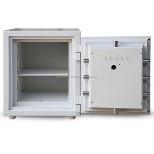 WELKO US620 Caja DE SEGURIDAD ignífuga para el hogar con cerradura de llave Construcción de acero inoxidable de 2mm - Product Image 2