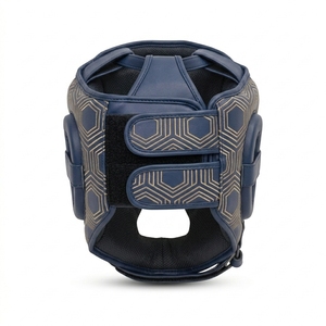Protège-tête de boxe de qualité supérieure pour jeunes et adultes, unisexe, couleur unie, avec protection OEM pour la boxe et le karaté - Product Image 2