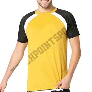 Breathable running gym 100% cotton Custom printing blank plain men t-shirt - Product Image 1