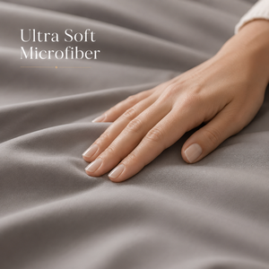 Sábana de algodón puro 300TC color gris luna para hoteles de lujo, casas de huéspedes y dormitorios modernos, comodidad mundial al mejor precio. - Product Image 2