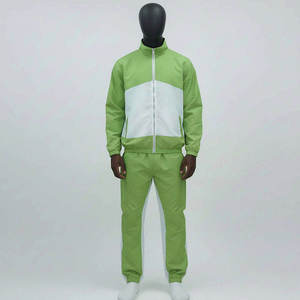Custom Nylon Polyester Tracksuit Windbreaker Jacket Zipper Nylon Track Sweatpants 2 Pieces <b>Set</b> Waterproof Sweatsuit - Product Image 2