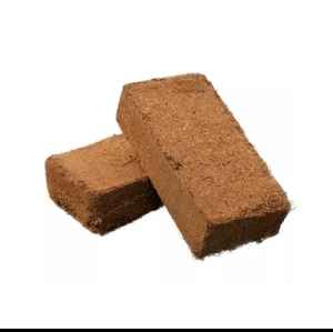 Brique de tourbe de coco 100% naturelle, fibres de coco, tourbe de coco, bloc de coco, bloc de cocopeat 5kg pour plantes, produit phare d'Inde - Product Image 2