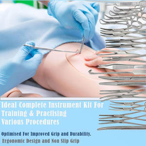 ชุดเครื่องมือสัตวแพทย์สแตนเลส 22 ชิ้น ชุดอเนกประสงค์สำหรับทำหมัน พร้อมคีมคีลลี่ และคีมหนีบหลอดเลือดแบบมอสกีโต้ - Product Image 4